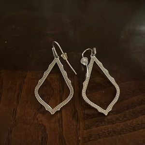 Kendra Scott Silver Sophia Drop Earrings